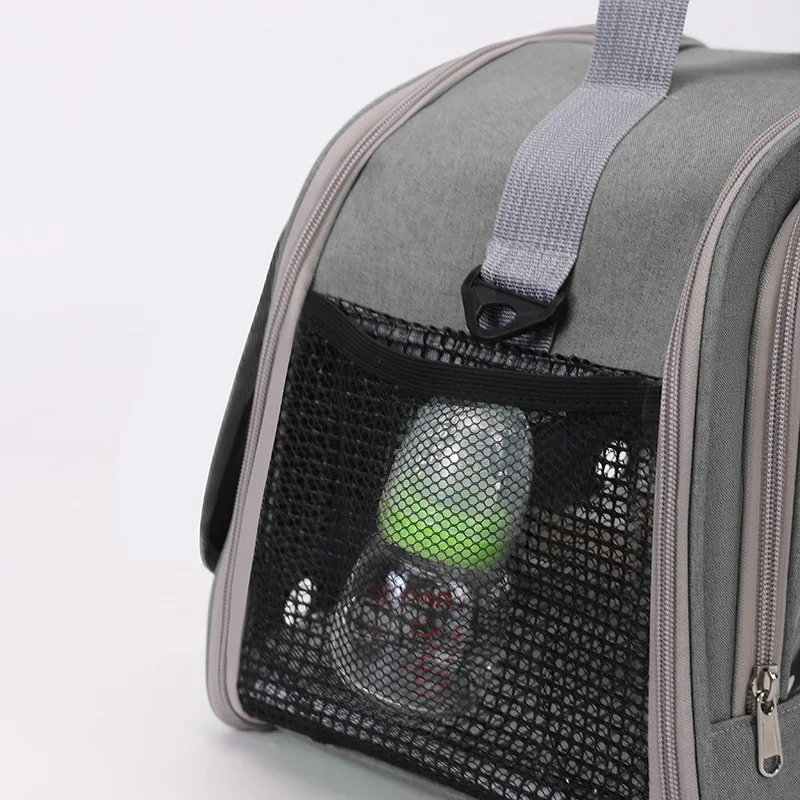 Transportín transpirable para gatos y perros pequeños – Bolsa práctica - imagen 4