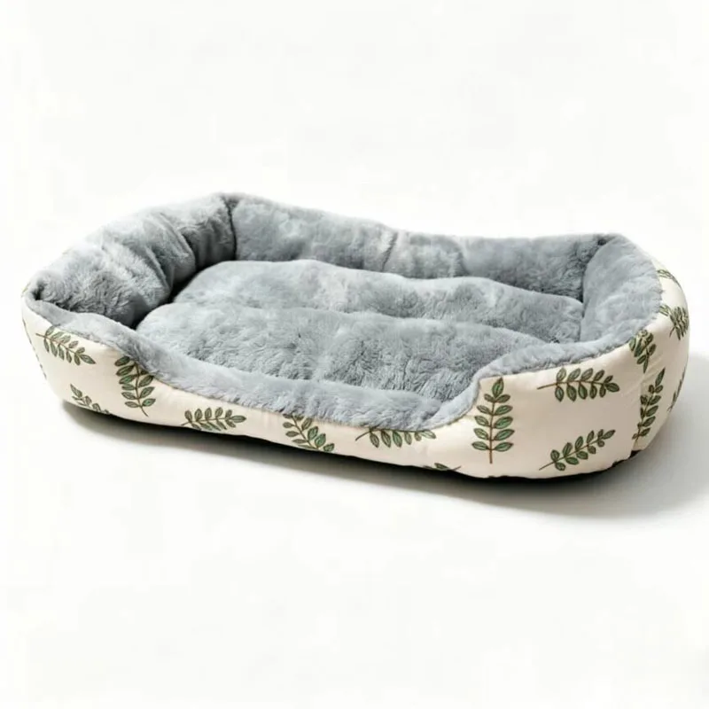 Cama acolchada suave todo el año para perros y gatos – cómoda - imagen 3