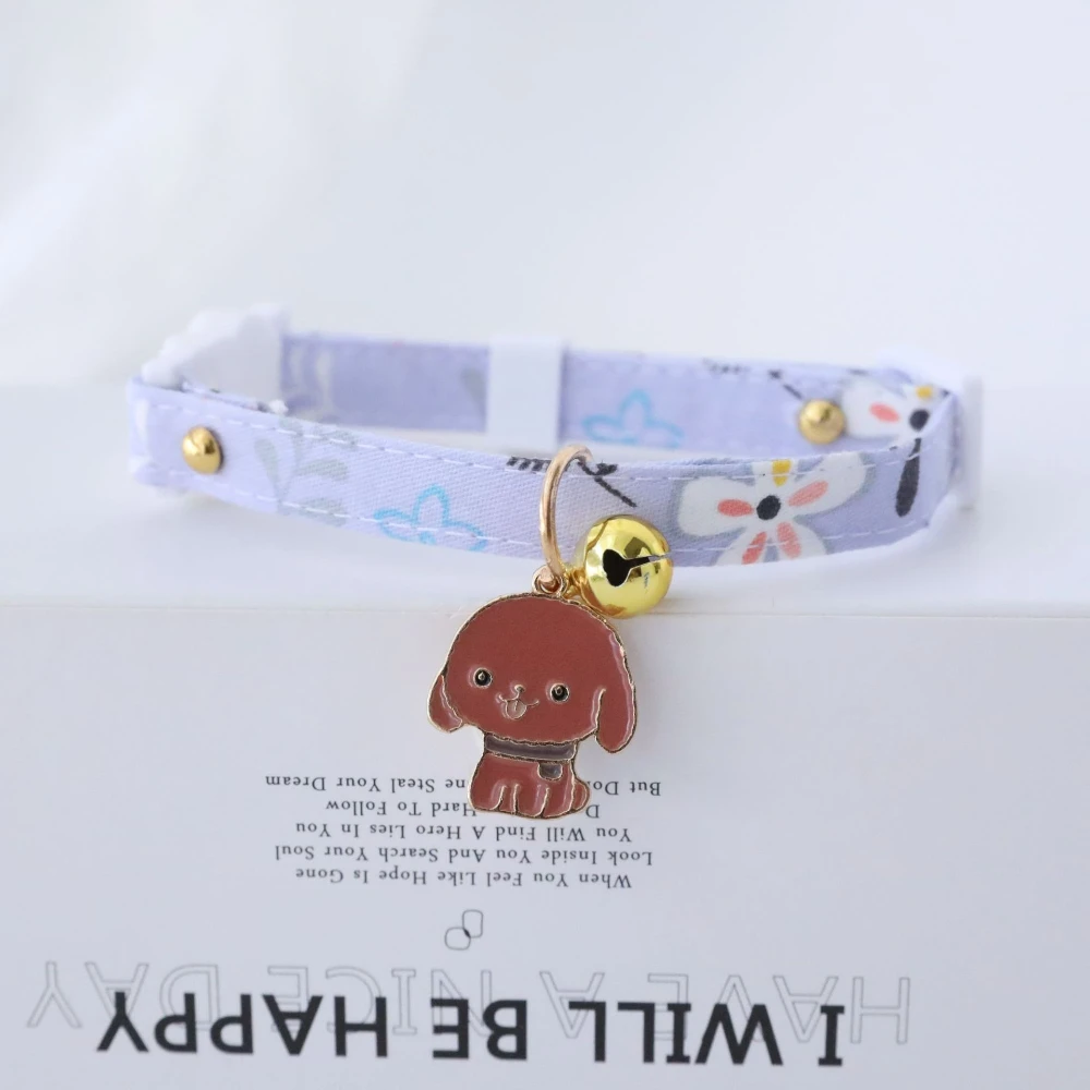 Adorable Collar con Campana Kawaii para Gatos y Perros Pequeños - imagen 3