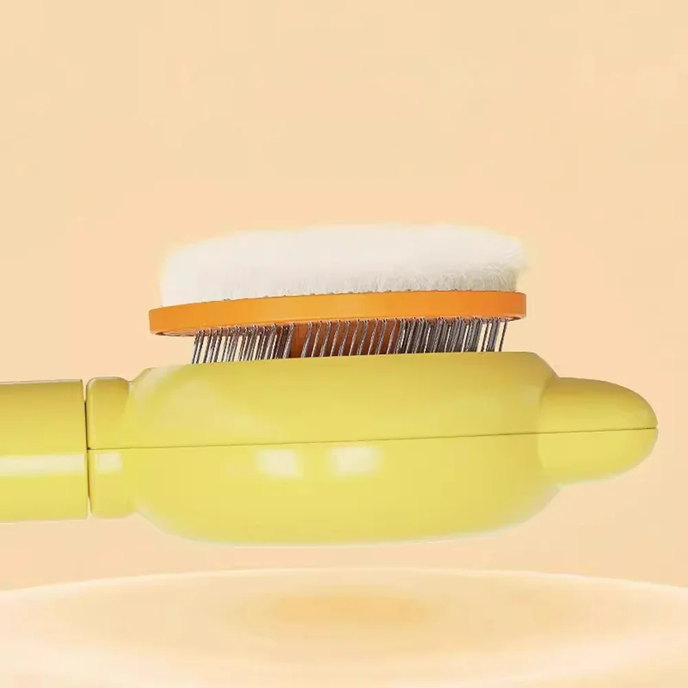 Peine para gatos, cepillo profesional para desmatting, para perros y gatos de pelo largo, herramienta de aseo efectiva para eliminar la piel, - imagen 3