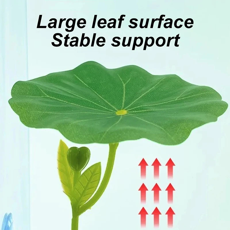 Hamaca para Bettas con planta y ventosa – Decoración segura para acuario - imagen 3
