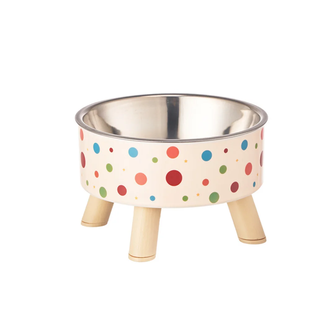 Bonita cuenco para comida para mascotas, diseño antideslizante y antideslizante, plato de alimentación desmontable para perros y gatos, seguro y duradero - imagen 2