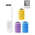 1 white and 3 colors