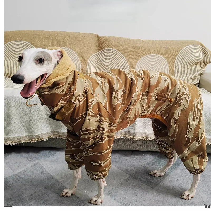 Ropa de invierno para perros, ropa gruesa para perros grandes, ropa impermeable para exteriores de otoño para mascotas, accesorios para mascotas, suministros de productos - imagen 3