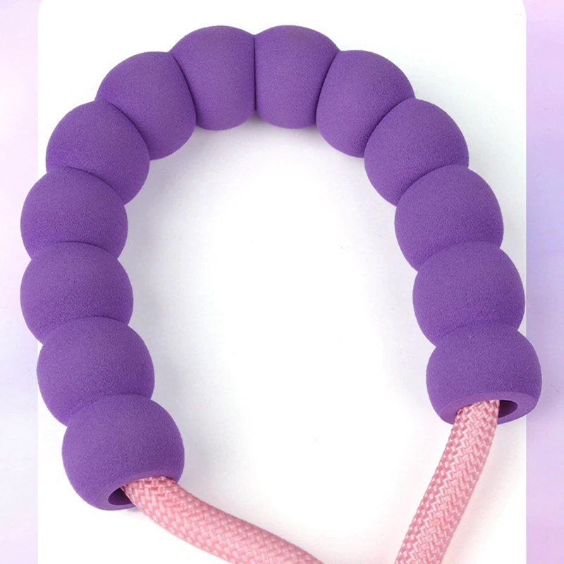 Correa para perro de 200/250cm con soporte para bolsa de caca, correas para mascotas para perros pequeños, medianos y grandes, cuerda de tracción con mango de algodón y espuma de nube - imagen 5