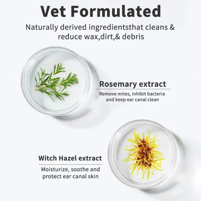 Toallitas de limpieza de orejas para mascotas, toallitas desechables para el cuidado de los oídos, cubierta para los dedos, prácticas y sucias, toallitas de limpieza para ácaros y perros - imagen 5
