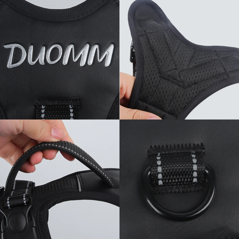 Weimaraner-arnés para perros grandes con mango, chaleco duradero para mascotas, sin tirones, a la moda, para perros pequeños, medianos y grandes, Doberman, Pinscher - imagen 5