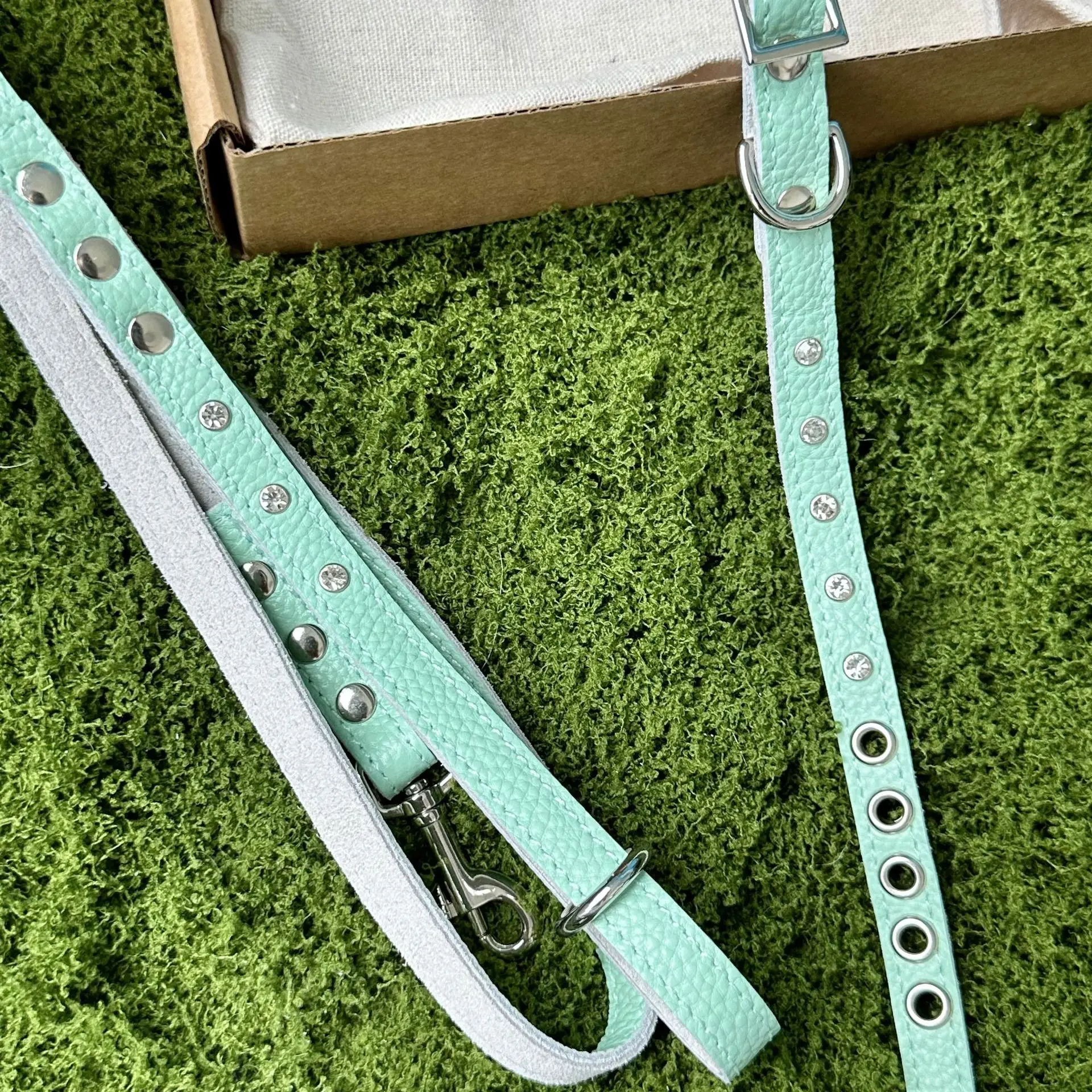 Correa de cuero suave para perros – elegante y duradera - imagen 2