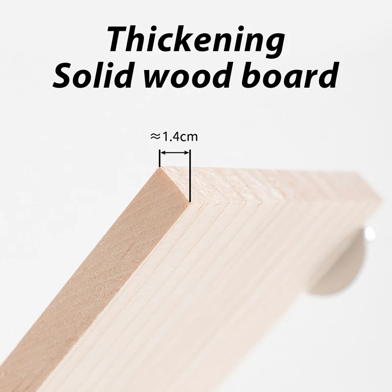 Plataforma de soporte de madera para mascotas, juguetes para pájaros, estante para loros, perchas para hámster, jaula limpia para patas, tablero, accesorios para gerbos, ratones, juguetes de madera - imagen 2