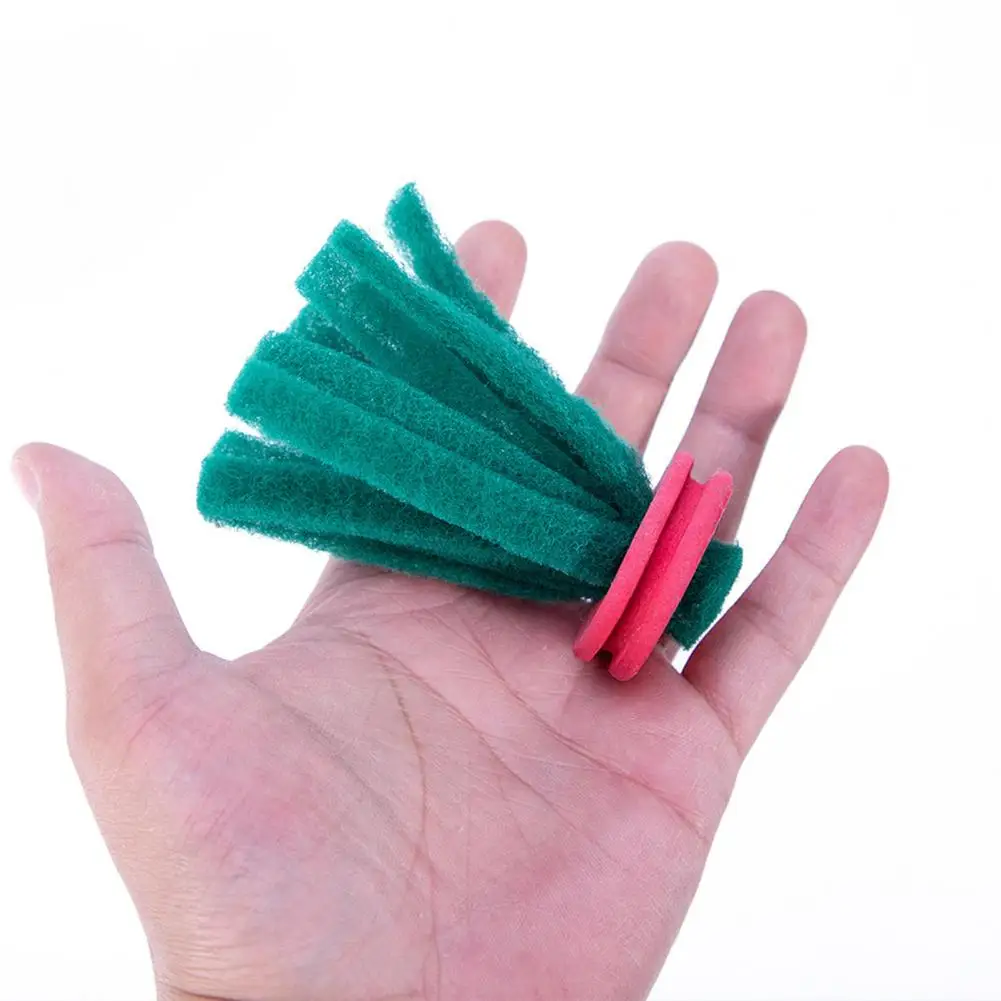 Fregonas para fregar peces, fregonas de cría seguras para peces de acuario, fregonas para contar huevos con anillos de espuma flotantes para Bettas Guppies - imagen 2