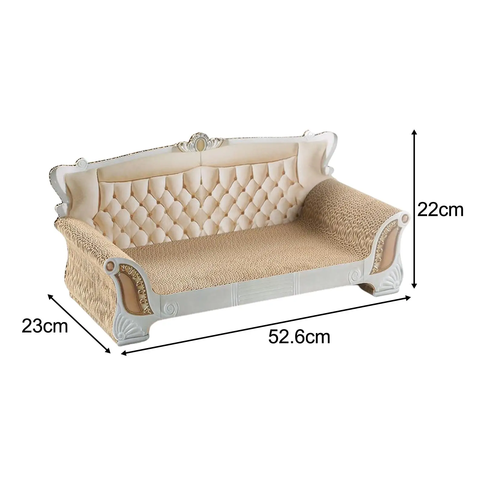 Cat Scratcher Pad Nest Bed Wear Resistant Cardboard Corrugated Cat Scratcher board for Indoor Cats