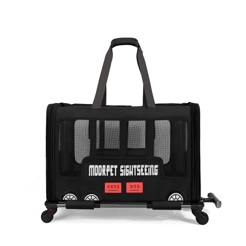 Bolsa de Transporte con Ruedas para Gatos y Perros