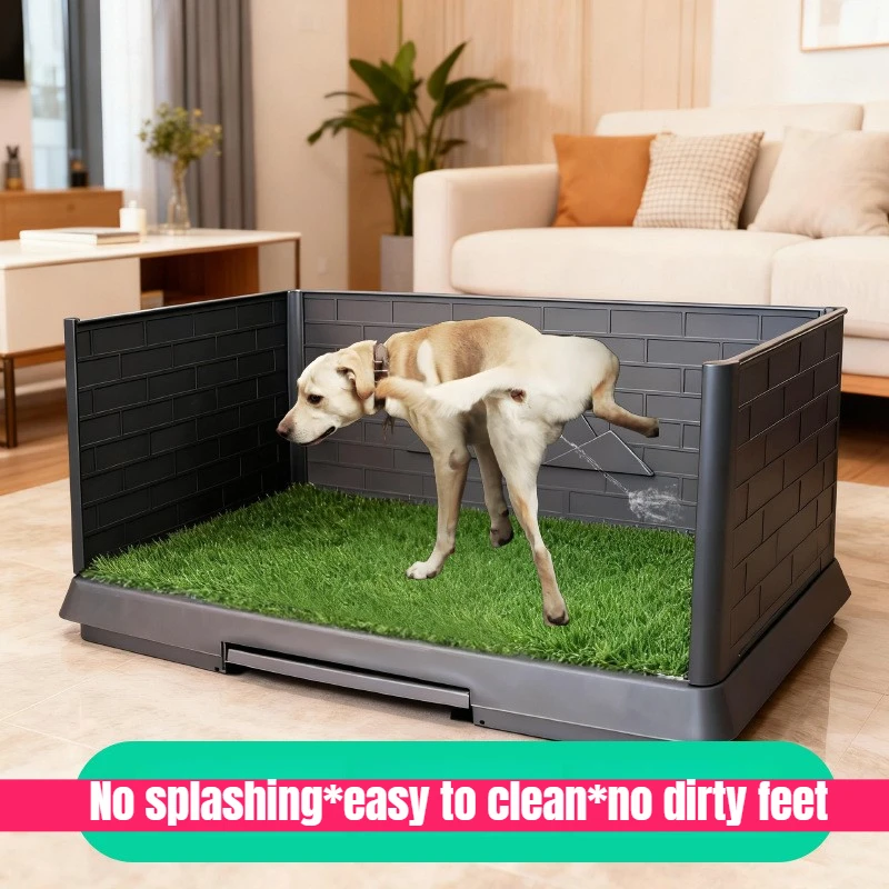Inodoro de césped artificial interior para perros – fácil limpieza - imagen 2