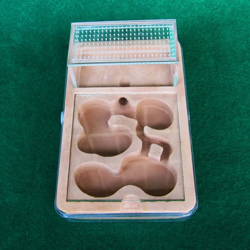 Plaster Plane Ant Farm Highly Moisturizing Ant Nest Insect Castle Drinking for Ant House with Hunt Area Gypsum Anthill Workshop - imagen 4