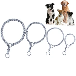 Collar de cadena para perros – Acero inoxidable ajustable