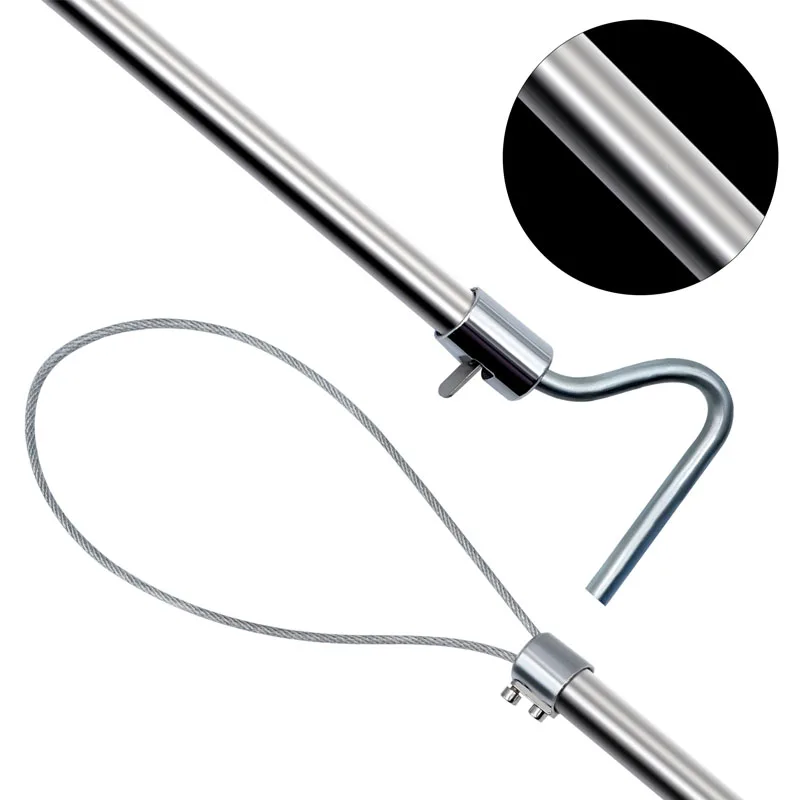 Baoding-dispositivo de captura de cerdo con cable, 1 piezas, agarre de cabeza de cerdo, equipo de cerdo, mango de cobre de seguridad conveniente - imagen 5