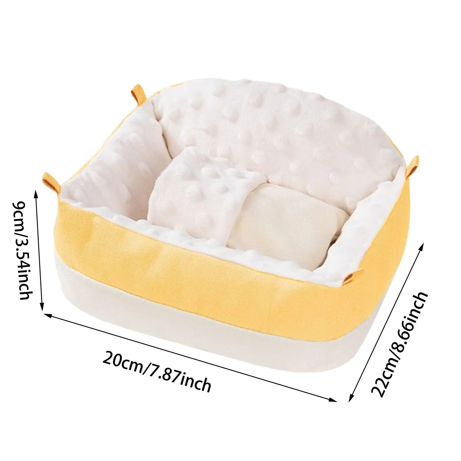 Hamster Sleeping Nest Small Pet Animals Bed for Ferret Sugar Glider Parrot