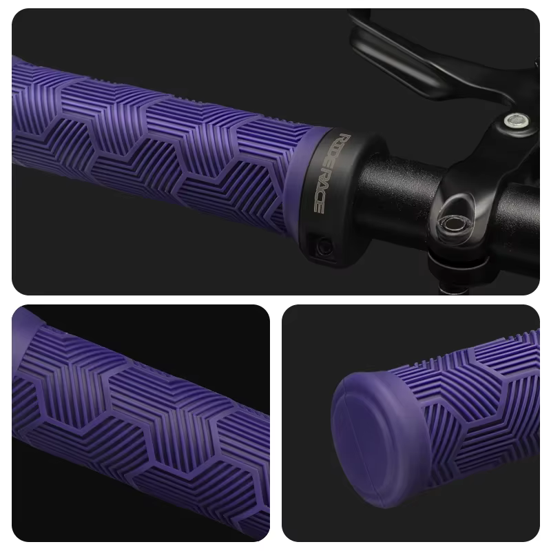 Puños ergonómicos de goma para bicicleta MTB – Antichoque y antideslizantes - imagen 3