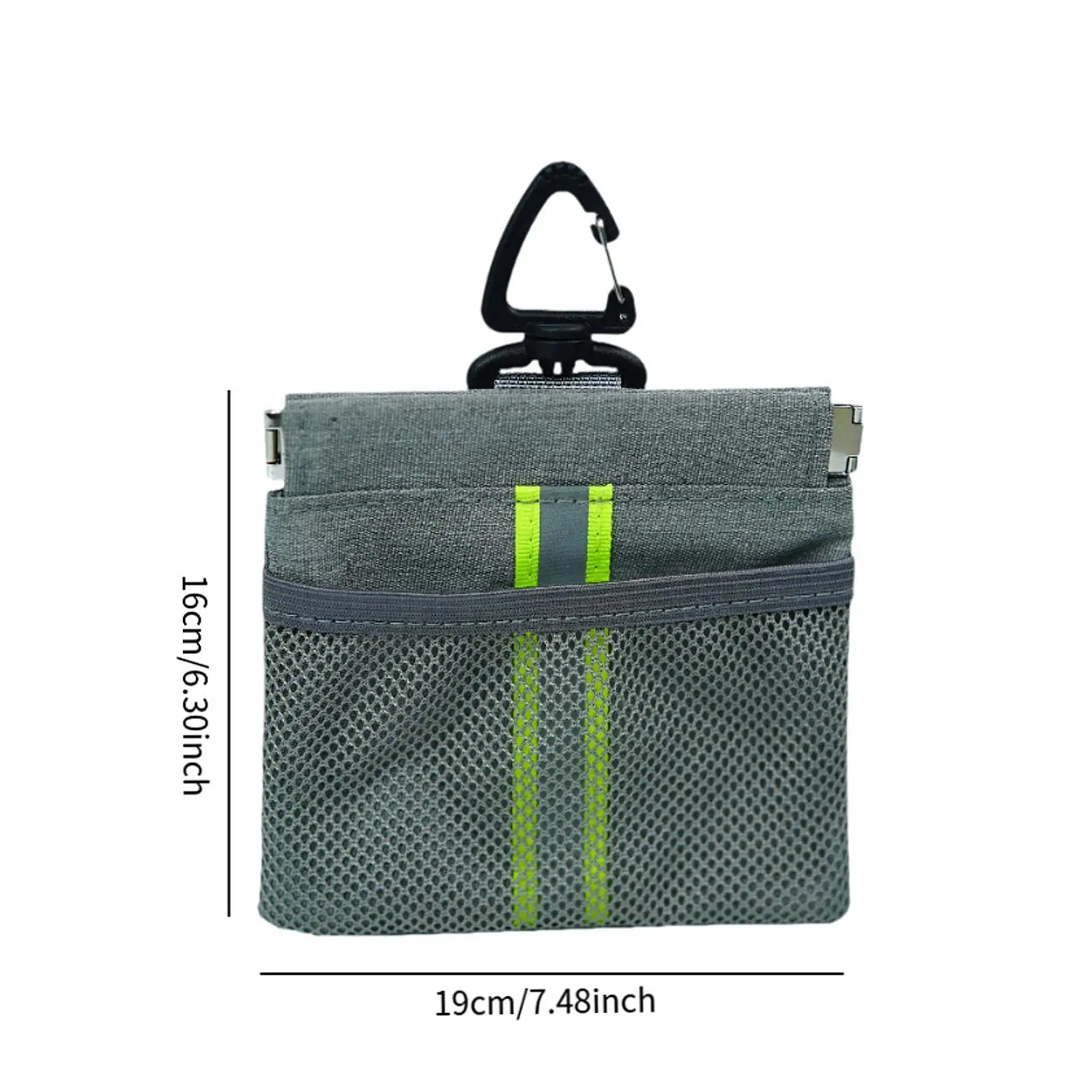 Dog Treat Pouch Poop Bag Dispenser No Spilling,with Reflective Belt,Sturdy feed Snack Reward Case for Leash Dog Training Travel