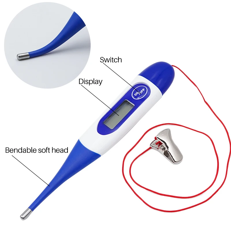 Termómetro Digital Led impermeable para mascotas, herramienta veterinaria bonita para perros, gatos, lechones, productos para mascotas - imagen 5