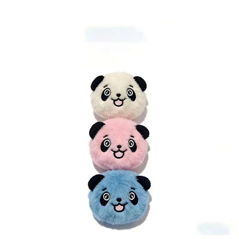 Pelota de peluche con sonido para perros – Resistente y limpiadientes - imagen 3