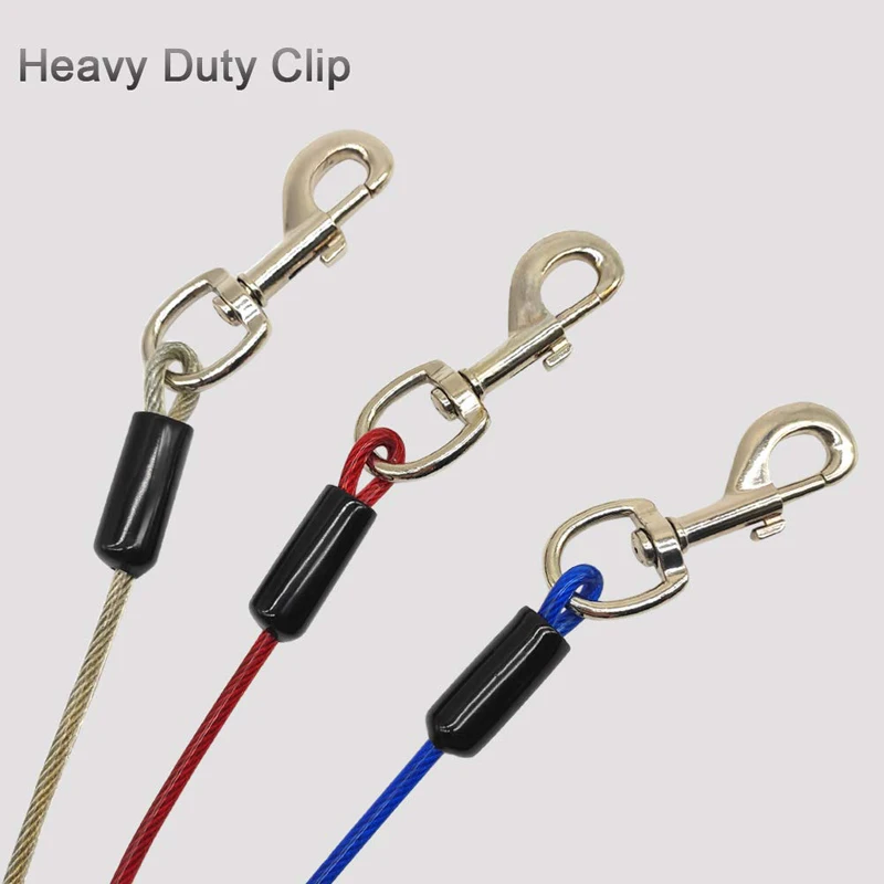 Benepaw-Correa de acero inoxidable para perro, resistente a mordeduras, mango acolchado suave, sin Cable enredado, cordón de plomo para mascotas, perros pequeños, medianos y grandes - imagen 5