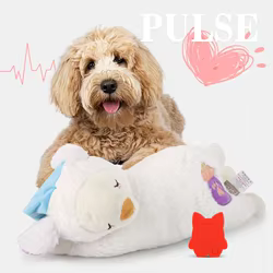 Juguete navideño de latido del corazón para cachorros y gatitos