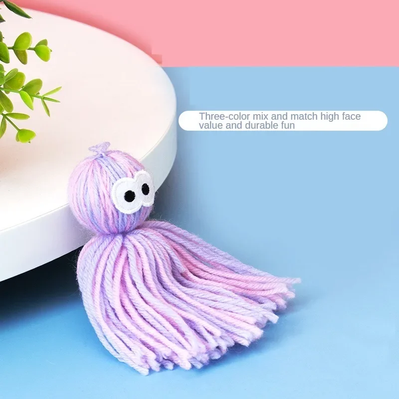 Wool Octopus Doll Cat Toy for Kitten Cute Pet Products Self-healing Plush Balls Pet Toy Bite Resistant Cat Supplies Dropshipping - imagen 4