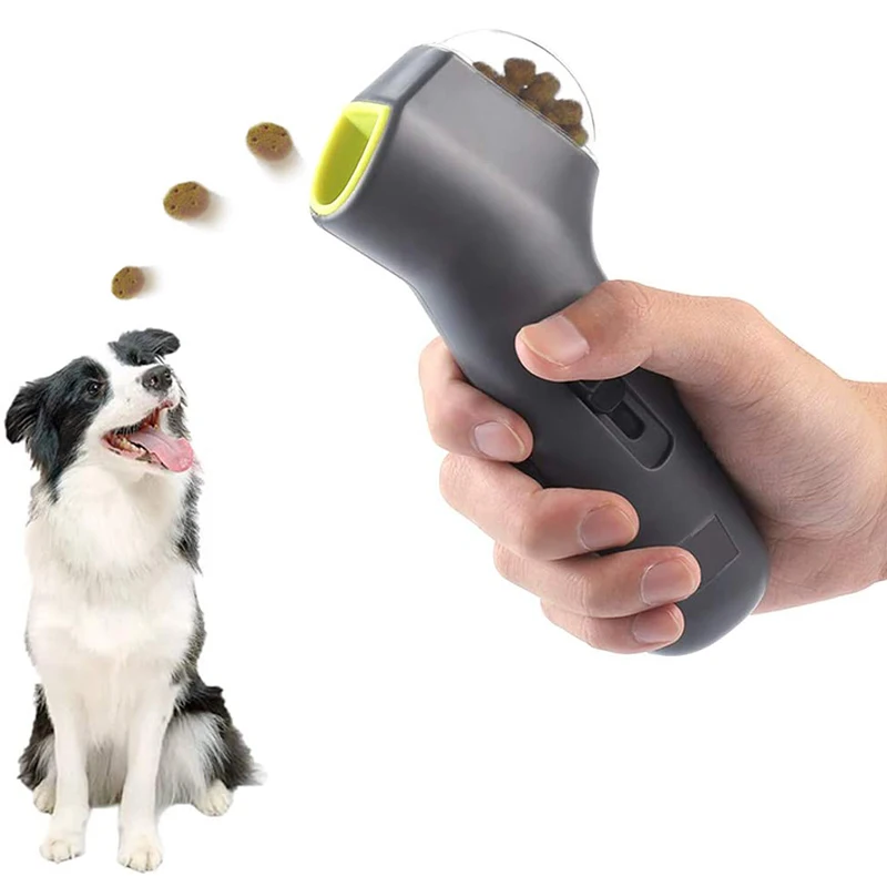 Juguete de entrenamiento interactivo para mascotas, lanzador de catapulta para aperitivos para perros, juguete de playa al aire libre, lanzador de golosinas para perros y gatos, alimentador de comida para aperitivos, suministros para mascotas - imagen 2