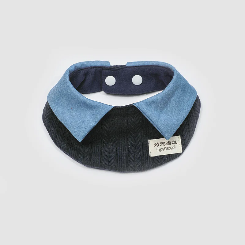 Babero para mascotas, Collar de punto para gato/perro, babero, Collar de punto, accesorios para fotos de cuello, accesorios para perros pequeños y cachorros - imagen 3
