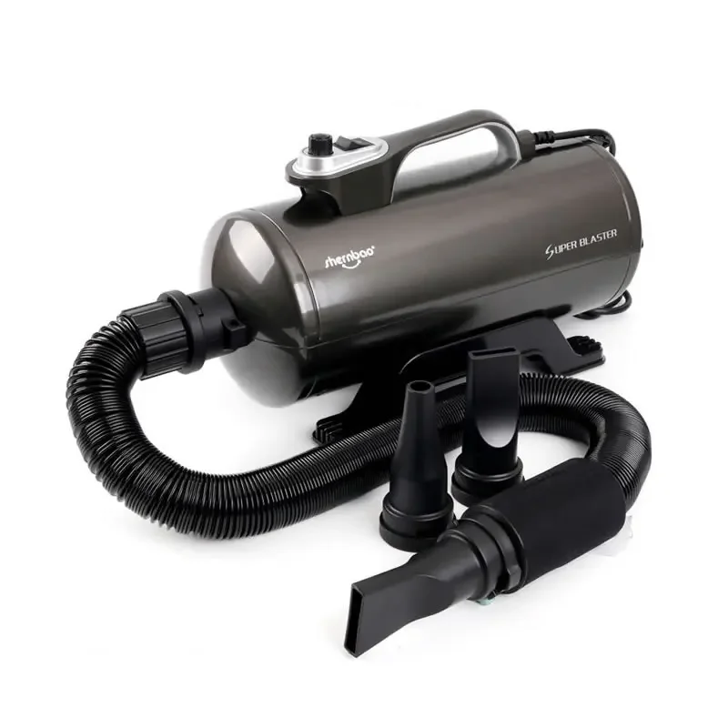 Secadores de pelo para perros grandes de 2200W, máquina de aseo, secador de soplador para perros, soplador de agua profesional de poco ruido, suministros para baño de cachorros y mascotas - imagen 5