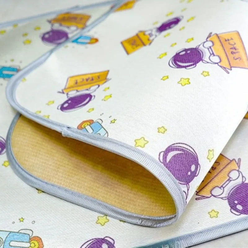 Esteras refrescantes para mascotas de verano para perros, almohadillas de cama con estampado de dibujos animados, alfombrilla transpirable para gatos en el hogar, suministros de disipación de calor para cachorros y gatitos - imagen 4