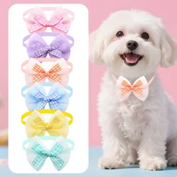 Pajaritas de encaje a cuadros para perros y gatos – ajustables
