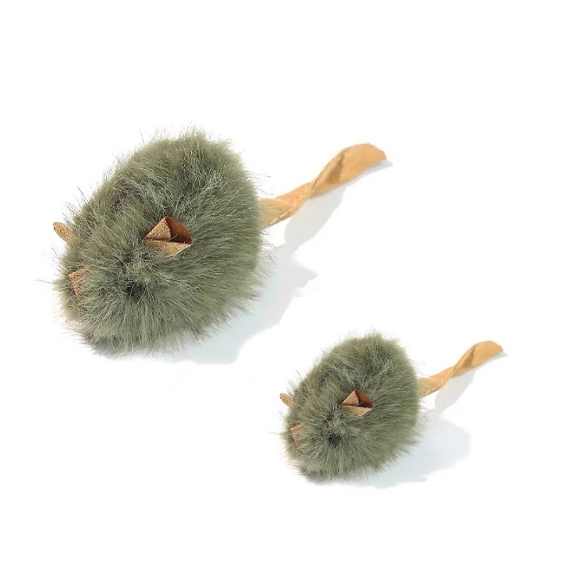 Juguete automático para gatos, juguete interactivo de simulación de ratón para gatos, divertido juguete resistente a mordeduras para gatitos, accesorios para gatos, 1/2 Uds. - imagen 5