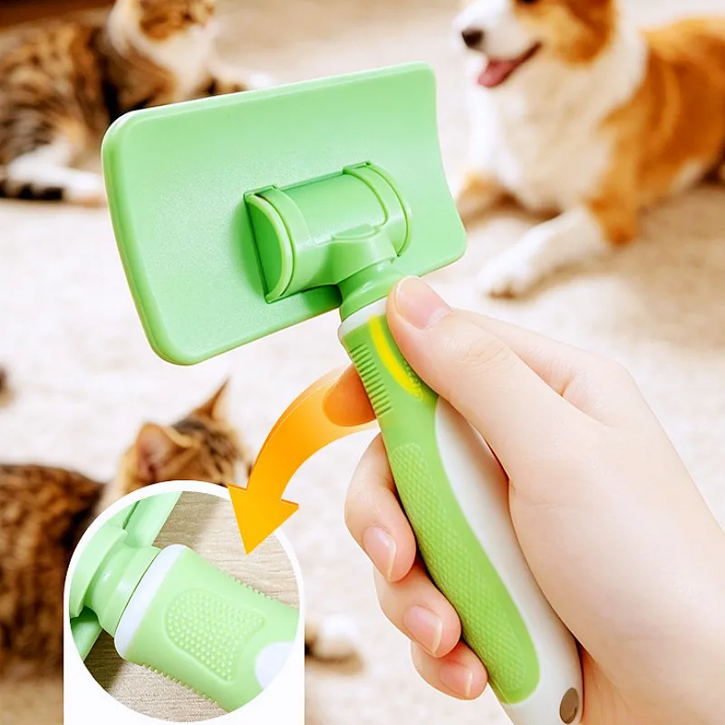 Cepillo quitapelos con masaje para perros y gatos – Cuida su pelo - imagen 3