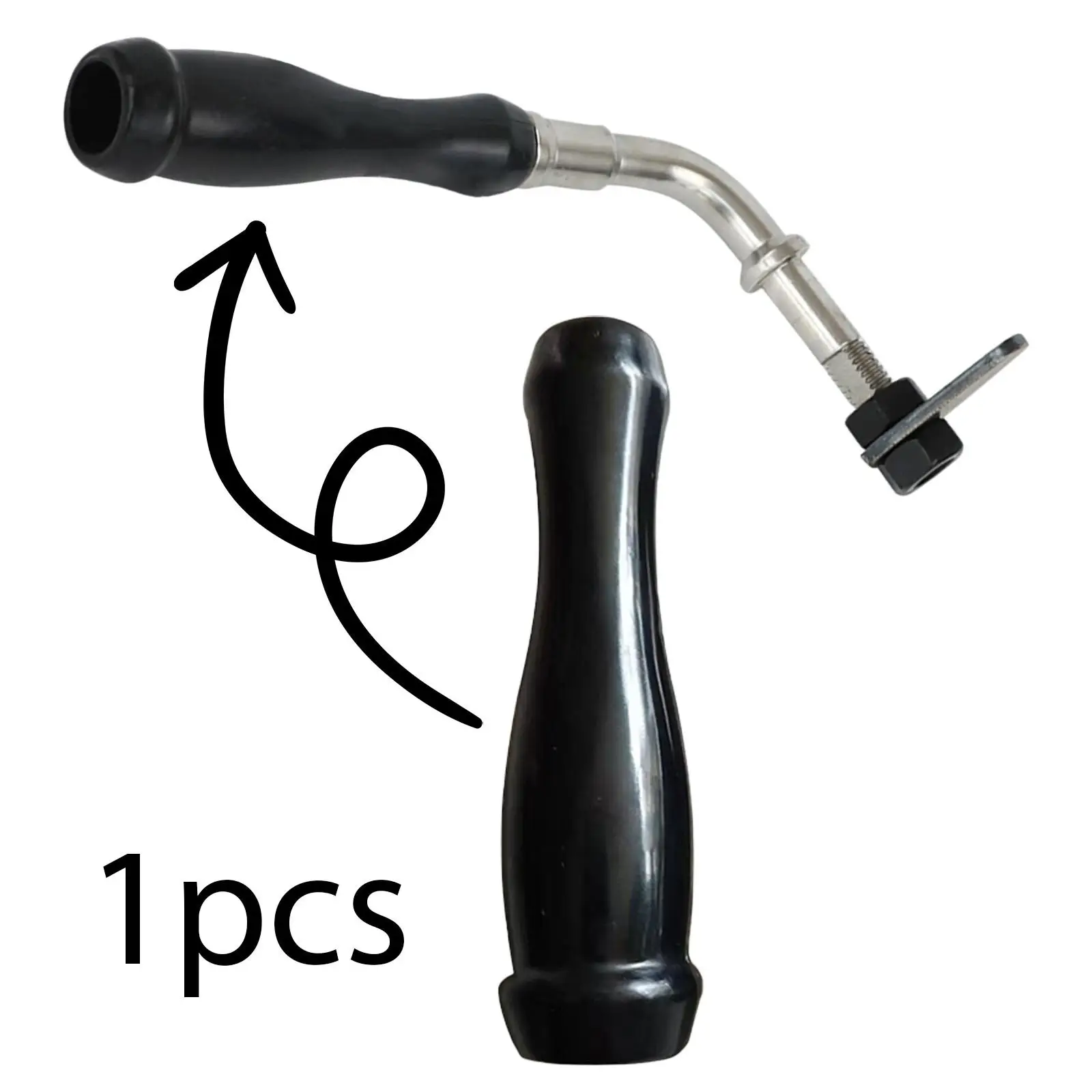 Manija de puerta de chimenea resistente al calor, accesorios fáciles de instalar - imagen 2