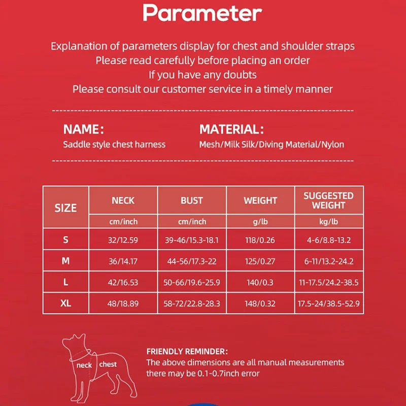 Arnés tipo sillín para perros pequeños y grandes, correa reflectante para el pecho para mascotas, Collar de Pug acolchado suave, suministros para caminar al aire libre - imagen 2