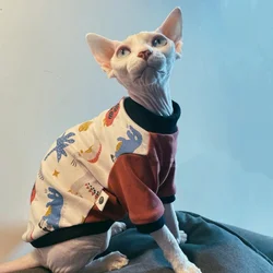 Ropa cómoda para gatos: abrigo Sphynx, Devon Rex y gatitos otoño
