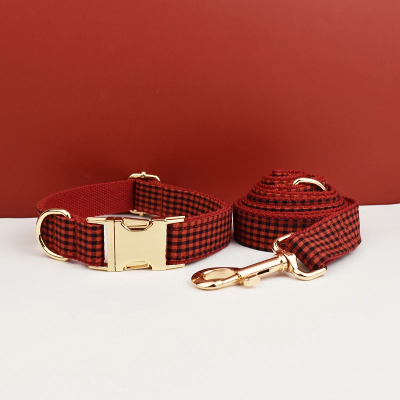 Correa de perro con estampado Glaid único, accesorios para perros para pitbull bull terrier, Rottweiler, collares para mascotas con grabado gratis, cuadrícula 04-06 - imagen 4