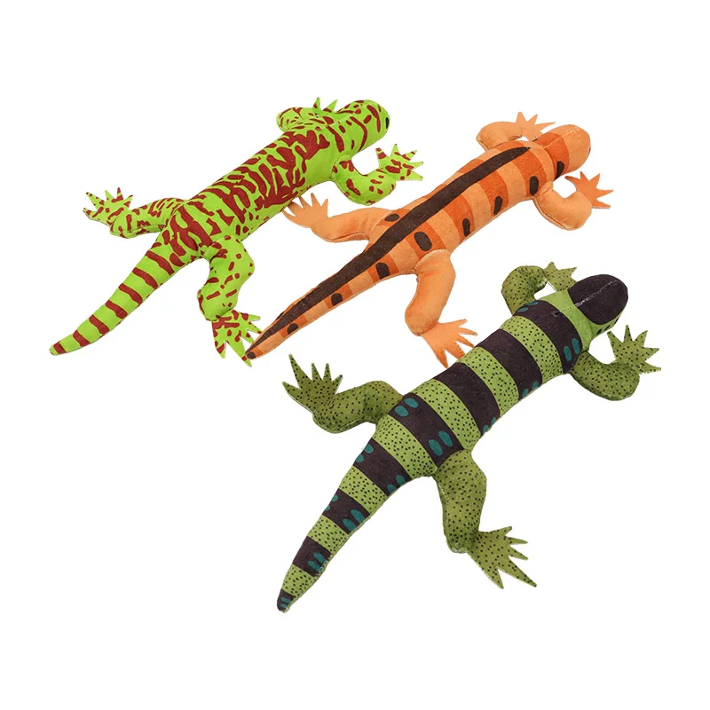 El juguete para gatos relleno de lagarto incluye dientes de papel abocardados y suministros para mascotas resistentes a mordeduras. - imagen 4