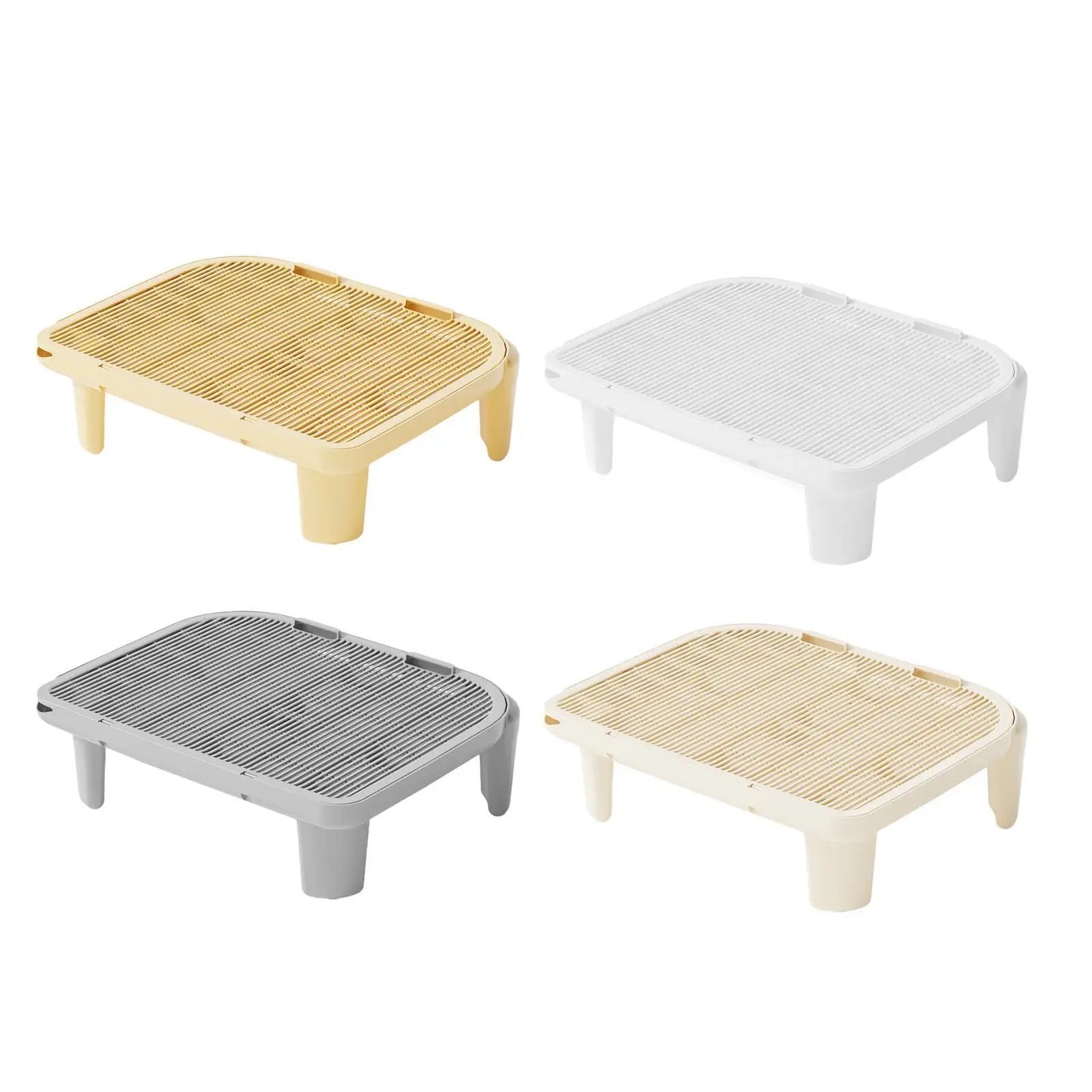 Cat Litter Ramp Kitten Litter Box Footboard for Lavatory Bathroom Bedroom