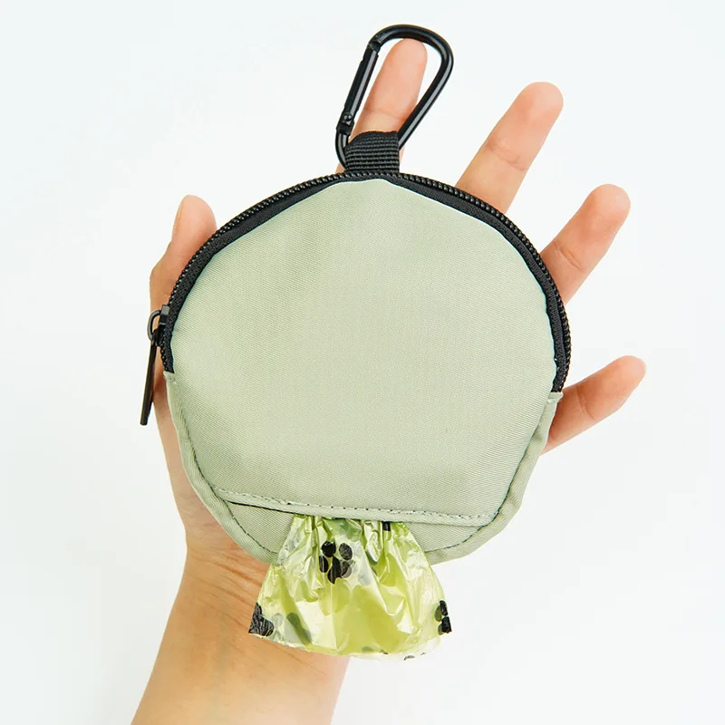 Bolsa portátil para entrenamiento de perros, riñonera de recompensa para mascotas al aire libre, bolsa multifuncional para aperitivos para cachorros con dispensador de bolsas de basura, acceso para perros - imagen 4