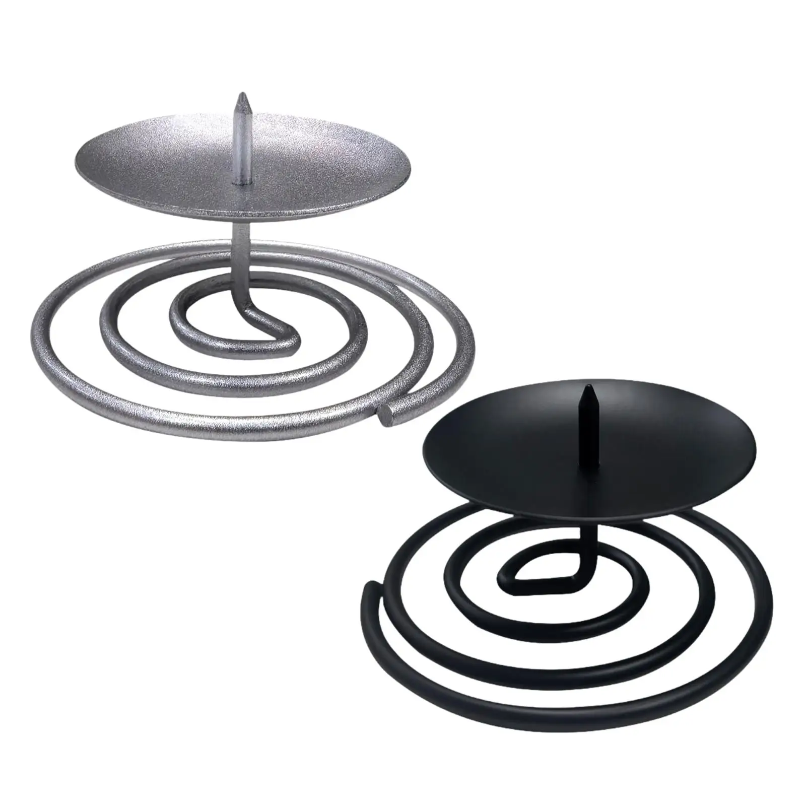 Portavelas, soporte para velas, accesorio de fotografía estable, candelabro Simple para - imagen 3