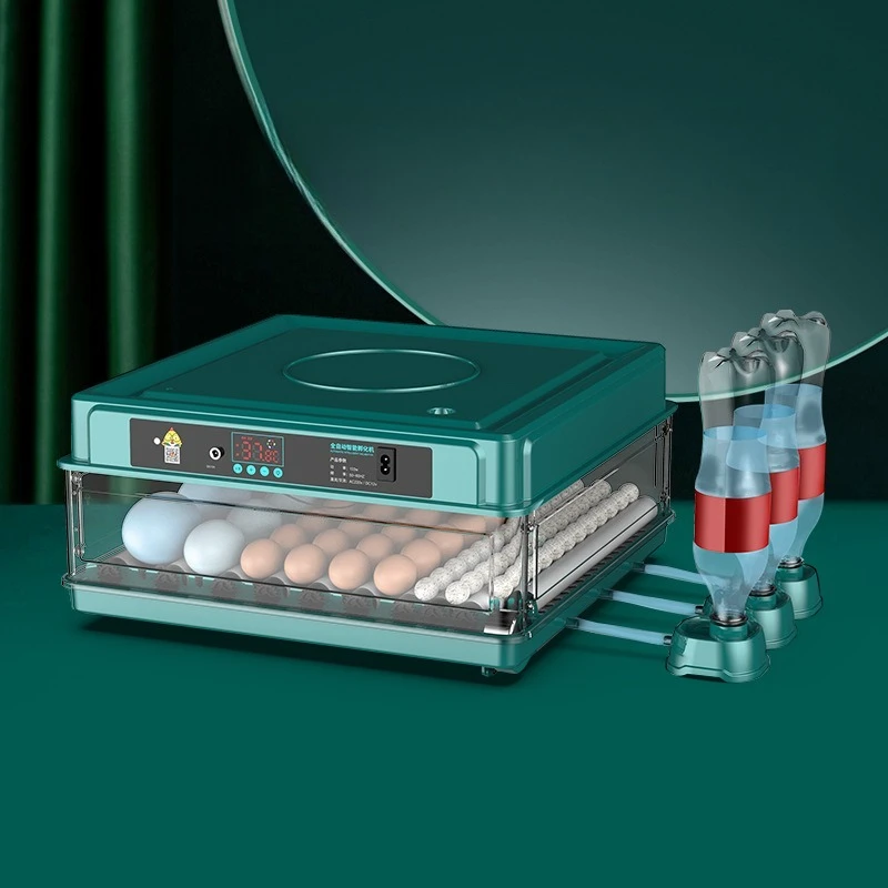 Incubadora automática para huevos de gallina y codorniz – 50 huevos