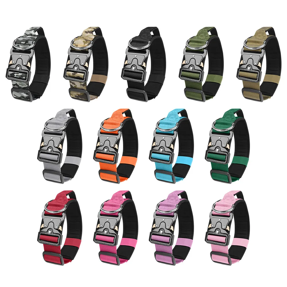 Collar táctico para entrenamiento de perros grandes – Ajustable y resistente - imagen 5