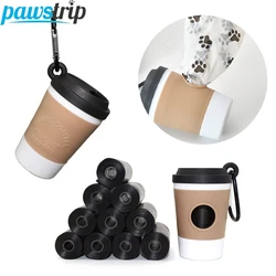 Dispensador portátil de bolsas para recoger caca de perro