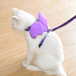 Arnés con alas de Ángel para gatos y cachorros – Incluye correa