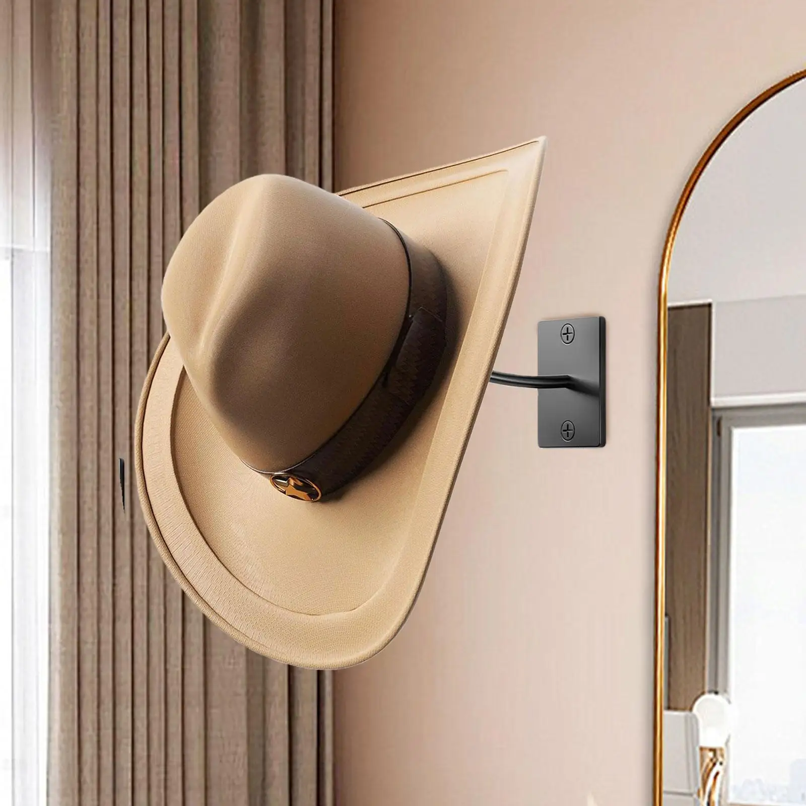 Cap Rack Wall Mount Minimalist Metal Hat Hook Baseball Cap Organizer Helmet Rack for Coat Entryroom Closet Cloakroom Storeroom Cap Rack Wall Mount Minimalist Metal Hat Hook Baseball Cap Organizer Helmet Rack for Coat Entryroom Closet Cloakroom Storeroom