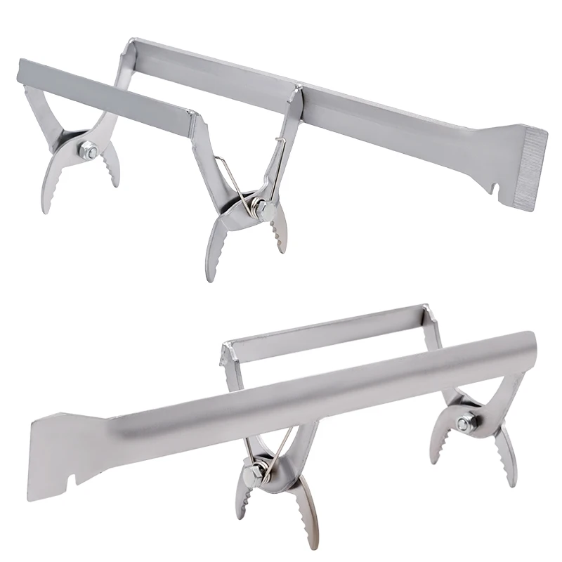 Equipo de colmena con cuchillo de doble resorte, herramientas de apicultura, raspador de colmena de acero inoxidable, pala duradera de panal - imagen 4