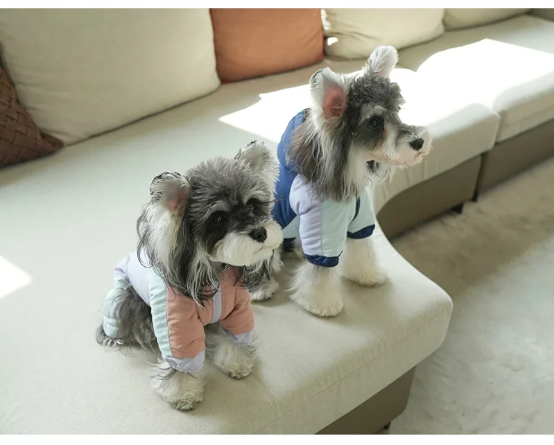 Sudadera con capucha Extra cálida para perros, chaqueta para perros pequeños, abrigos para cachorros con capucha, abrigo cálido para perros con anillo de correa, ropa a prueba de viento para perros - imagen 5